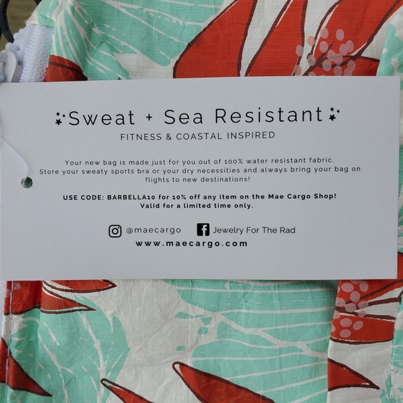 Maecargo & Barbella Box Sweat + Sea Resistant Travel Bag OS - Picture 4 of 5